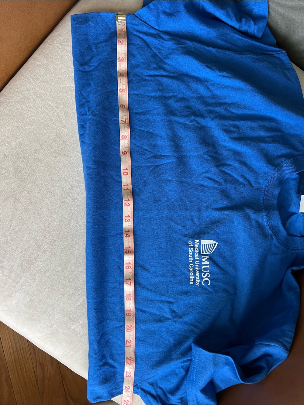 Gildan Blue MUSC Medical University of South Carolina Logo T-Shirt - Adult XL - Picture 7 of 7